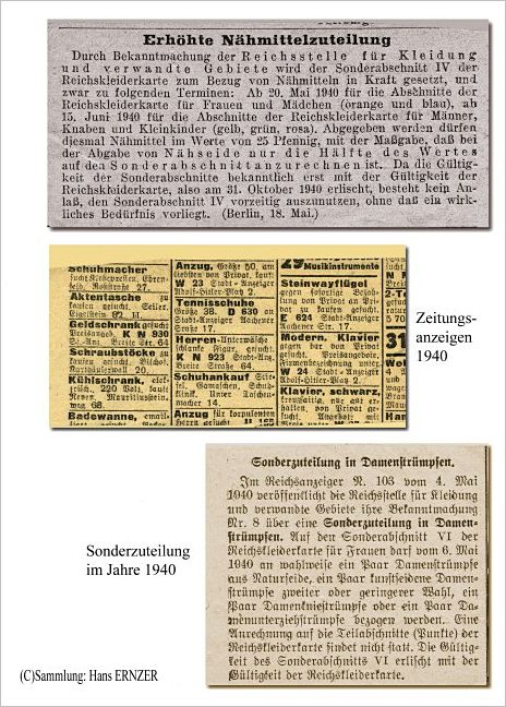 080 1940 Sonderzuteilung